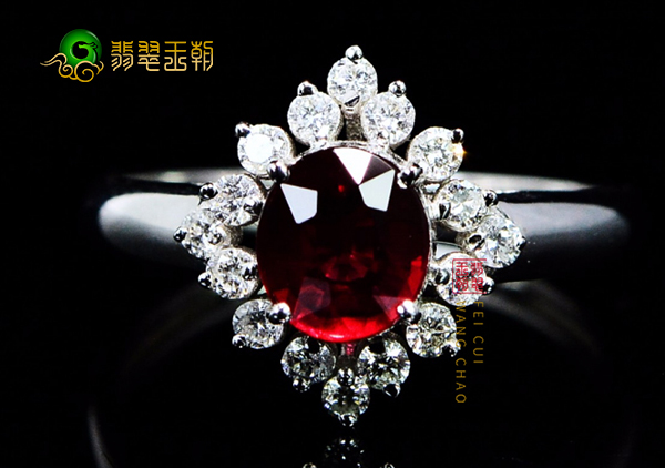 缅甸的天然红宝石戒指的价值有很大的升值空间