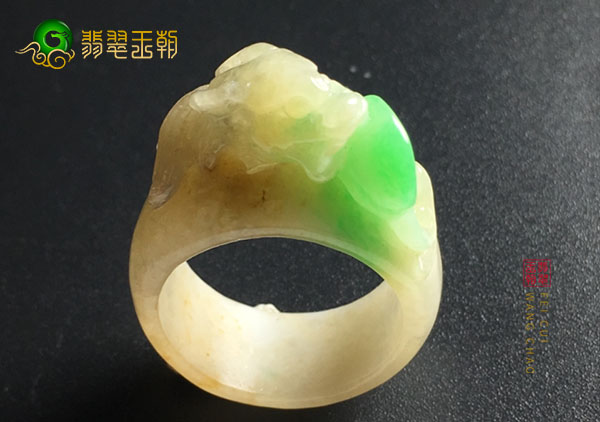 黄加绿翡翠戒指在翡翠里珍惜吗?黄加绿价格多少